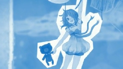 月と風船