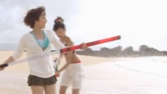 灘戲水片段 夏威夷海