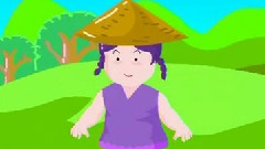 農家的小女孩