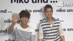 MBLAQ Seungho & Mir參加<niko and -> Launching Event