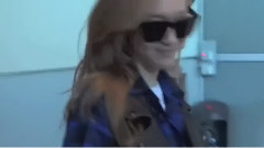 Jessica At CDG Airport In Paris